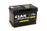Akumulator CIAK Starter EFB 12V-70Ah 278x175x190 / CS70EFB-CSS
