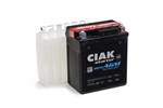 Akumulator Moto Ciak Starter AGM 12V- 7 Ah D+ YTX 7L-BS 115x70x130/100