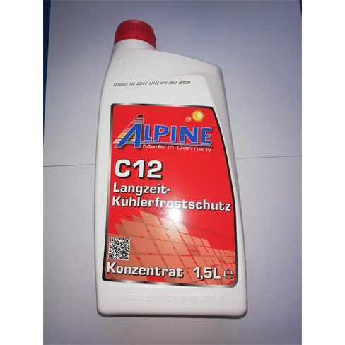 Antifriz Alpine G12 1,5L Crveni koncentrat