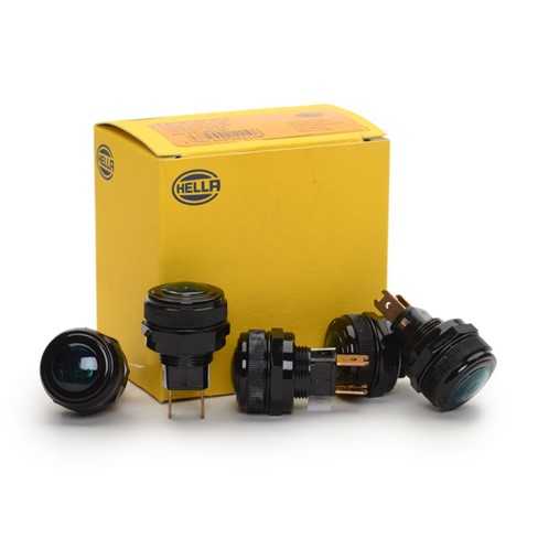 Žarulja HELLA 12V-  1,2W kontrolna zelena 17,5mm