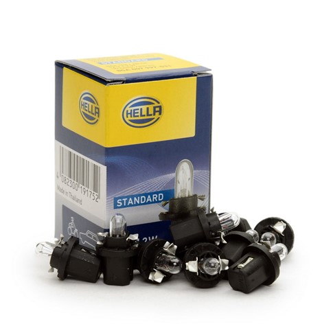 Žarulja HELLA 12V-  1,2W PVC-miniwat crna B8,5d