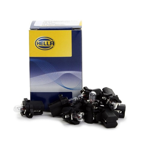 Žarulja HELLA 12V-  1,2W B8,3d PVC miniwat crna