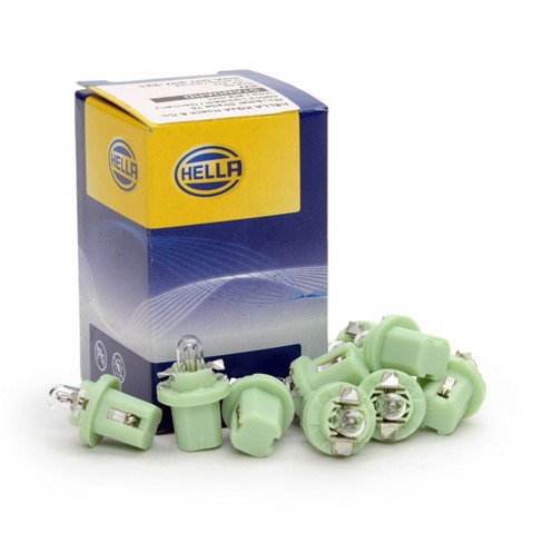 Žarulja HELLA 12V-  2W BX8,5d PVC miniwat svjetlozelena