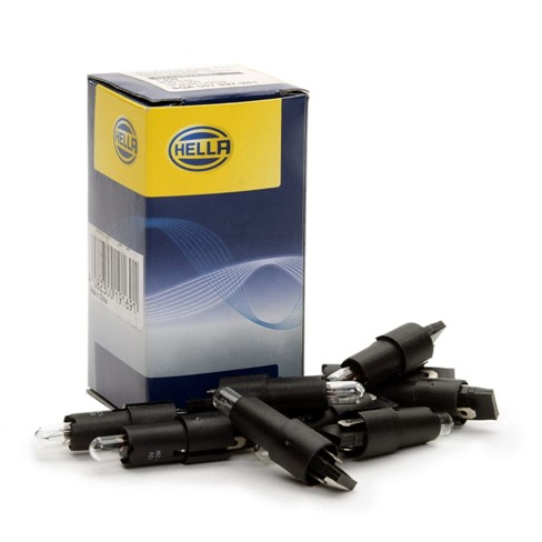 Žarulja HELLA 12V-  1,2W BG8-5,5d PVC miniwat crna