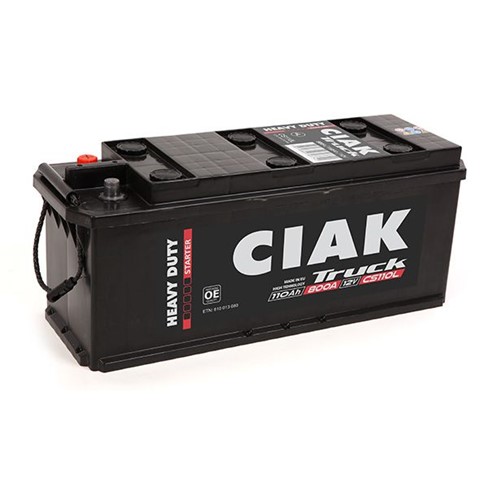 Akumulator CIAK TRUCK Heavy Duty 12V-110 Ah 514x175x210 / CS110L