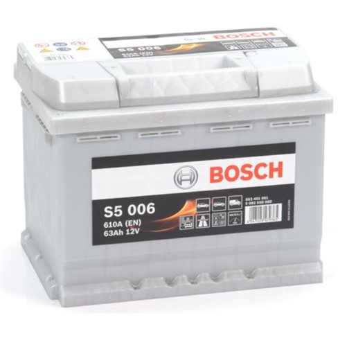 Akumulator BOSCH 12V- 63Ah D+ 610A
