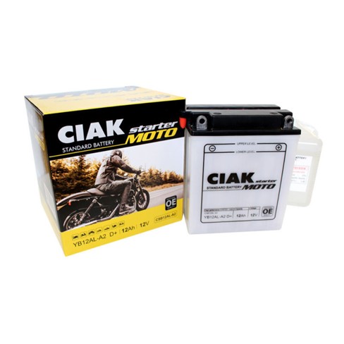 Akumulator Moto Ciak 12V-12 Ah  YB12A-B L+