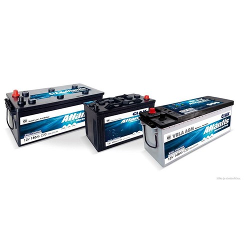 Akumulator CIAK ATLANTIS 12V 105Ah Marine battery Start/Service MF