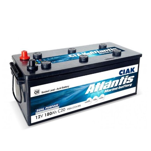 Akumulator CIAK ATLANTIS 12V 180Ah Marine battery Start/Service AGM
