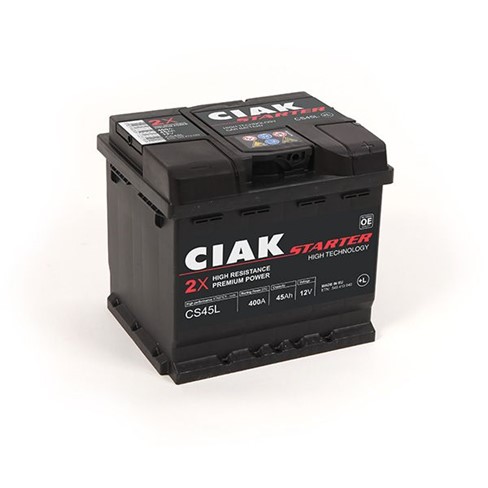 Akumulator CIAK Starter 12V- 45 Ah L+ 207x175x190