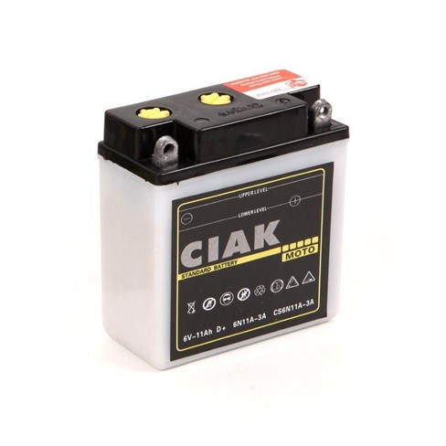 Akumulator Moto Ciak Starter   6V- 10 Ah L+ B49-6 90x82x160/40