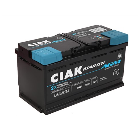 Akumulator CIAK Starter AGM-START STOP 12V-105Ah