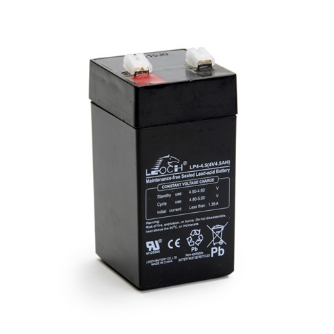 Hermetik baterija LEOCH  4V- 4,5Ah T1 terminal