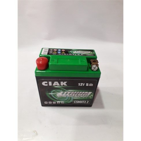 Akumulator Moto Ciak Lithium Extreme 12V-5 Ah 110x65x109