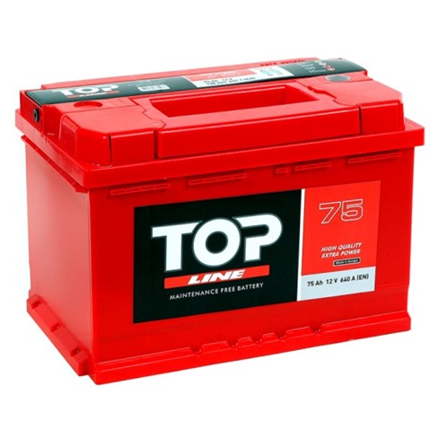 Akumulator TOP LINE 12V - 75Ah 278x175x190