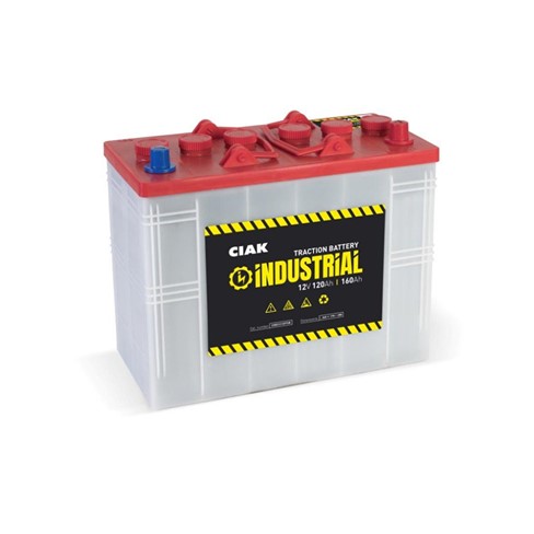 Trakcijska baterija CIAK Industrial  12V-120/160Ah (C5/C20) Tubular tekući el.