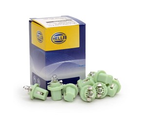 Žarulja HELLA 12V-  2W BX8,5d PVC miniwat svjetlozelena
