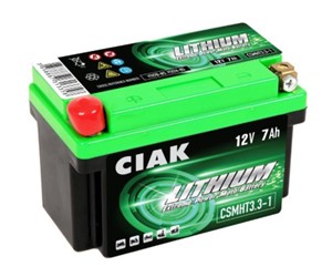 Akumulator Moto Ciak Lithium Extreme 12V-7 Ah 135x77x135