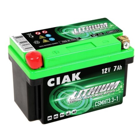 Akumulator Moto Ciak Lithium Extreme 12V-7 Ah 150x85x95