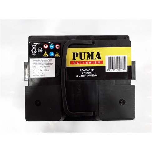 Akumulator PUMA 12V-100 Ah D+ 353x175x190