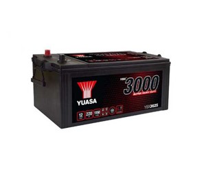 Akumulator YUASA Cargo 3000 SMF SHD 12V-220Ah L+ 518x272x242