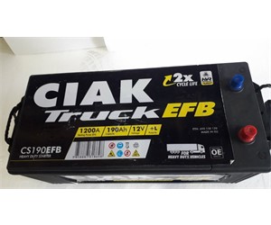 Akumulator CIAK TRUCK EFB 12V-190 Ah