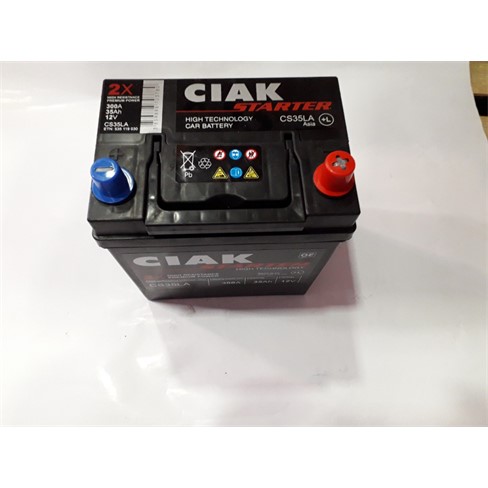 Akumulator CIAK Starter 12V- 35 Ah + DM Special Mercedes 207x175x140