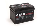 Akumulator CIAK Starter 12V- 60 Ah D+ 242x175x175 / CS60D
