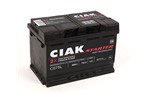 Akumulator CIAK Starter 12V- 75 Ah L+ 278x175x190 / CS75L