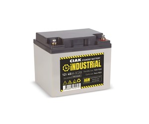 Hermetik baterija CIAK INDUSTRIAL 12V-45Ah T6 CIA