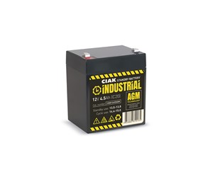 Hermetik baterija CIAK INDUSTRIAL 12V- 4,5Ah 90x70x101/107