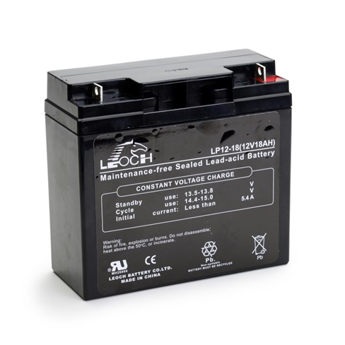 Hermetik baterija LEOCH 12V-  5,5Ah T2 terminal 151x51x93/99