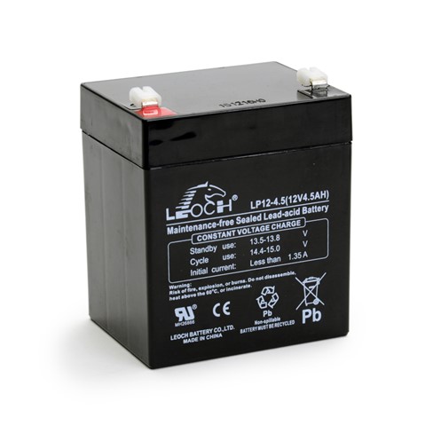 Hermetik baterija LEOCH 12V-  4,5Ah T1 terminal 90x70x101/107