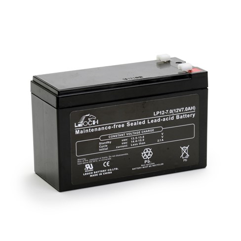 Hermetik baterija LEOCH 12V-  7,0Ah -long life T2 terminal 151x65x94/100