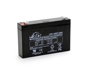 Hermetik baterija LEOCH  6V- 7,2Ah T1 terminal 151x34x94/100