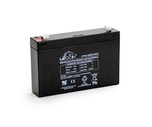 Hermetik baterija LEOCH  6V- 8,5Ah T1 terminal 151x34x94/100