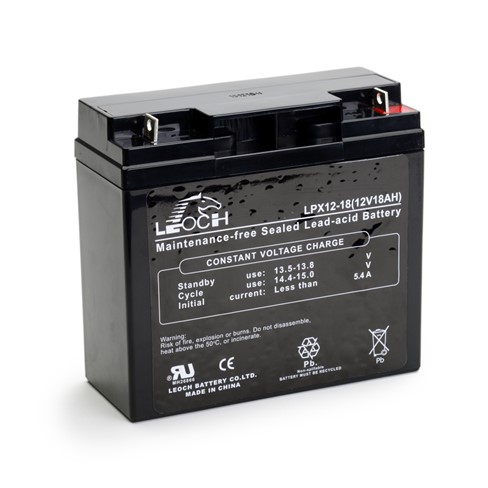 Hermetik baterija LEOCH 12V- 18,6Ah high rate (UPS) T3 vanski terminal