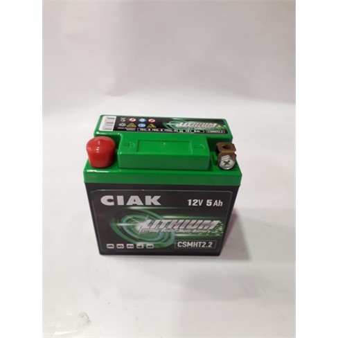 Akumulator Moto Ciak Lithium Extreme 12V-5 Ah 110x65x109